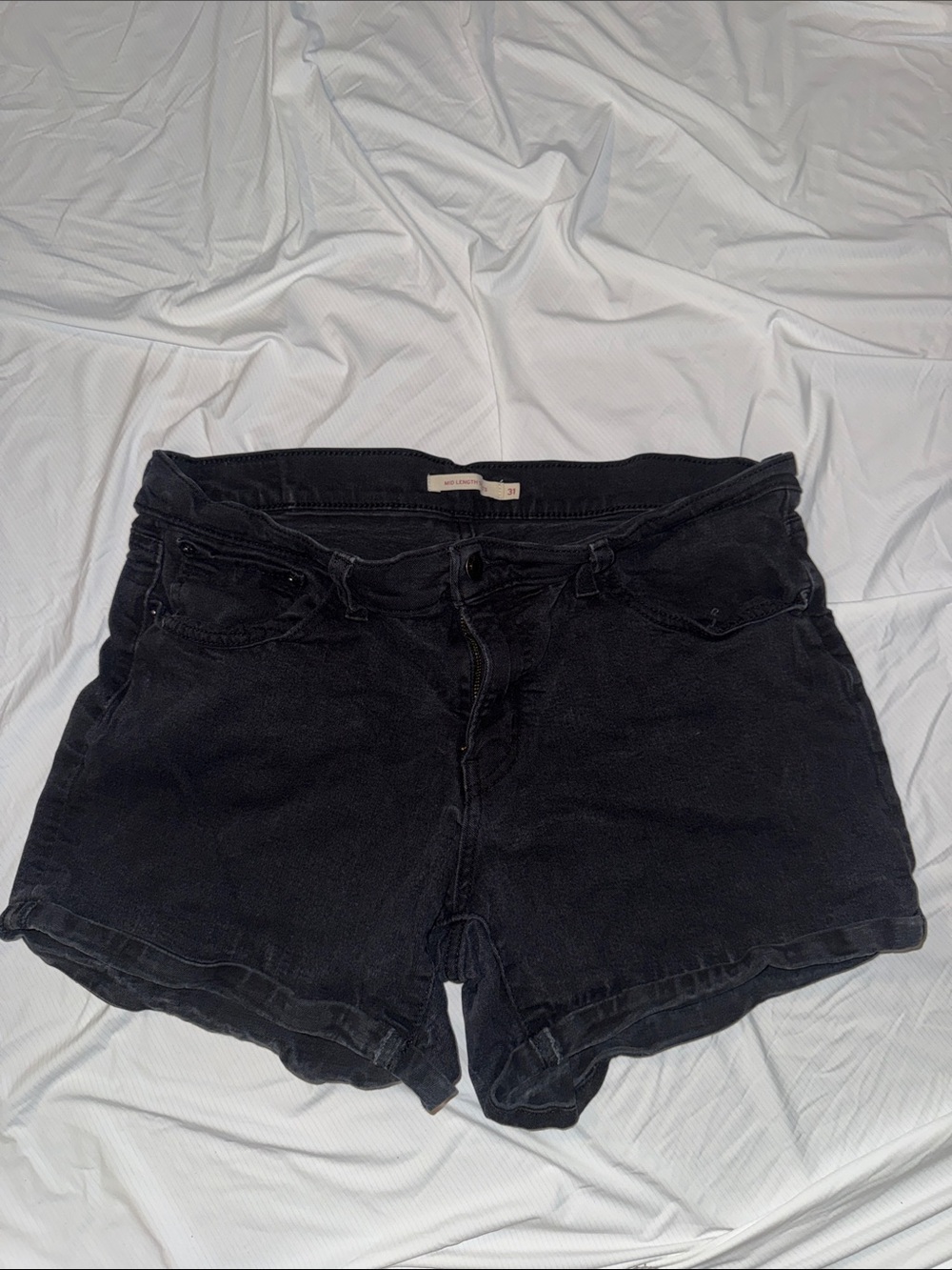 Levi’s mid length shorts